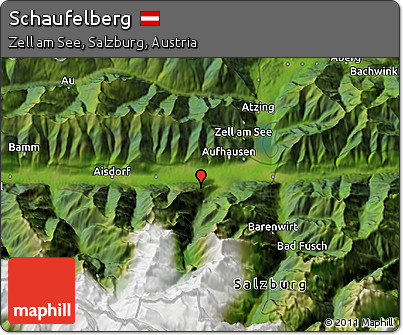 Satellite 3D Map of Schaufelberg