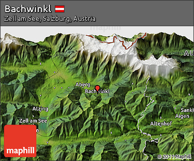 Satellite 3D Map of Bachwinkl