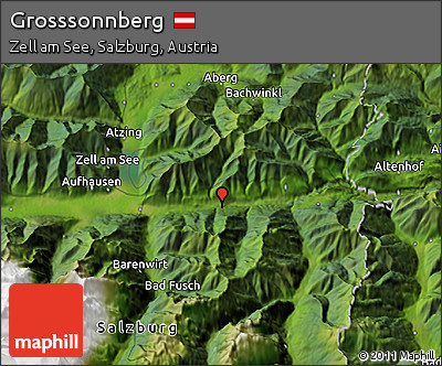 Satellite 3D Map of Grosssonnberg