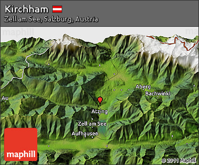Satellite 3D Map of Kirchham