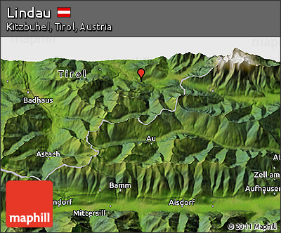 Satellite 3D Map of Lindau