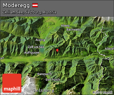 Satellite 3D Map of Moderegg