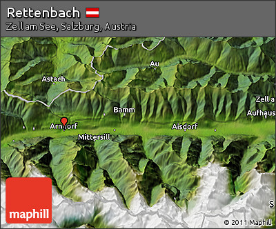 Satellite 3D Map of Rettenbach