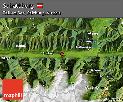 Satellite 3D Map of Schattberg