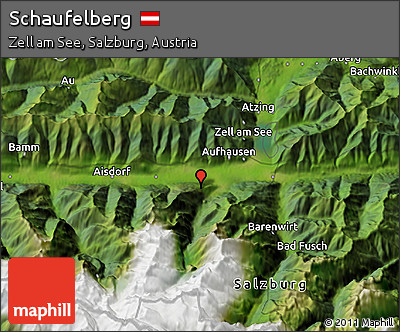 Satellite 3D Map of Schaufelberg