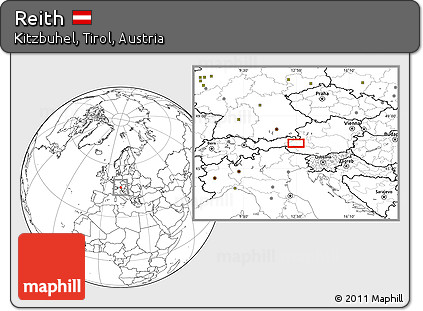 Blank Location Map of Reith