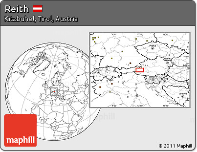 Blank Location Map of Reith
