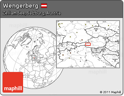 Blank Location Map of Wengerberg