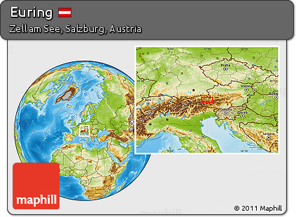 Physical Location Map of Euring
