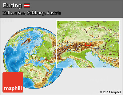 Physical Location Map of Euring