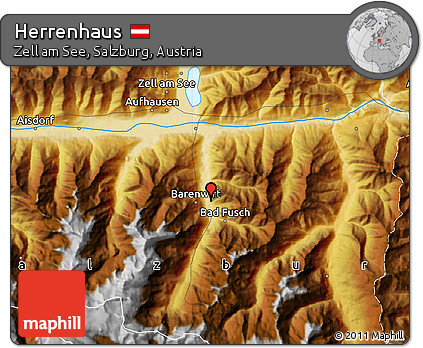Physical Map of Herrenhaus
