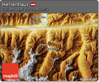 Physical Map of Herrenhaus