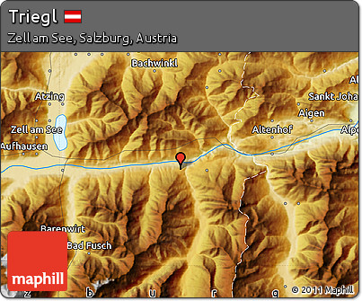 Physical Map of Triegl