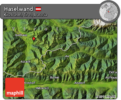 Satellite Map of Haselwand