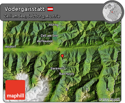 Satellite Map of Vodergaisstätt