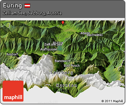 Satellite Panoramic Map of Euring