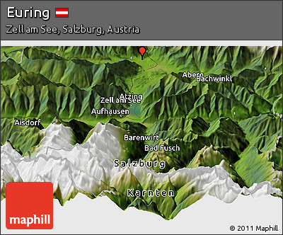 Satellite Panoramic Map of Euring