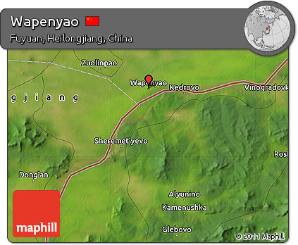 Satellite Map of Wapenyao
