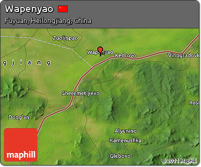Satellite Map of Wapenyao