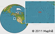 Satellite Location Map of the area around 47° 16' 15" N, 134° 13' 29" W