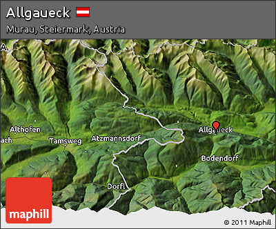 Satellite 3D Map of Allgaueck