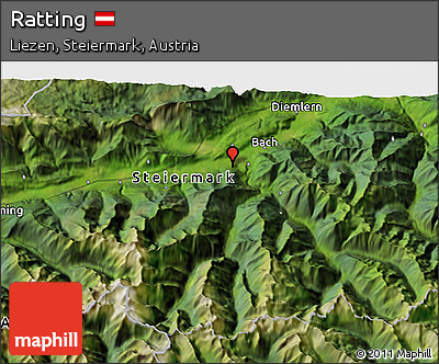Satellite 3D Map of Ratting