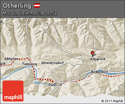 Shaded Relief 3D Map of Otherling