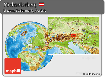 Physical Location Map of Michaelerberg