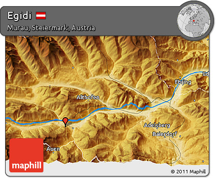 Physical 3D Map of Egidi