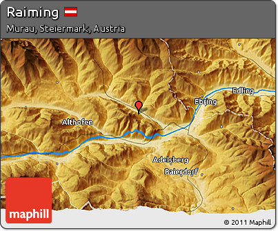 Physical 3D Map of Raiming