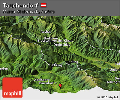Satellite Panoramic Map of Tauchendorf