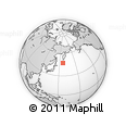 Outline Map of the Area around 47° 16' 15" N, 156° 28' 29" E, rectangular outline
