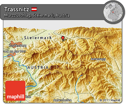 Physical 3D Map of Trassnitz