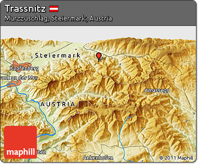 Physical 3D Map of Trassnitz