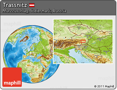 Physical Location Map of Trassnitz