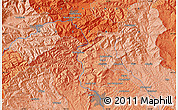 Political Map of the area around 47° 16' 15" N, 15° 22' 30" E