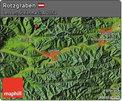Satellite Map of Rötzgraben