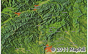 Satellite Map of the area around 47° 16' 15" N, 15° 22' 30" E