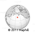 Outline Map of the Area around 47° 16' 15" N, 168° 13' 29" W, rectangular outline