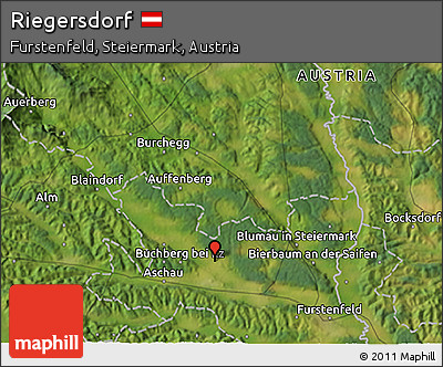 Satellite 3D Map of Riegersdorf