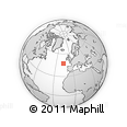 Outline Map of the Area around 47° 16' 15" N, 16° 4' 29" W, rectangular outline