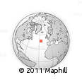 Outline Map of the Area around 47° 16' 15" N, 25° 25' 29" W, rectangular outline