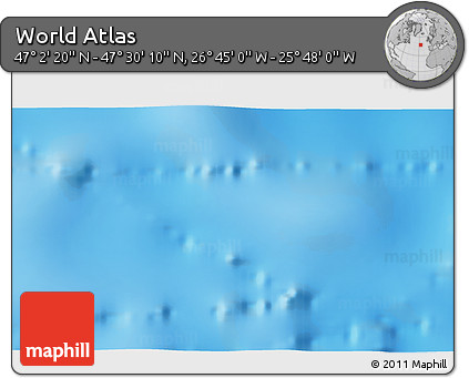 Physical 3D Map of the Area around 47° 16' 15" N, 26° 16' 29" W