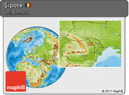 Physical Location Map of Şipote