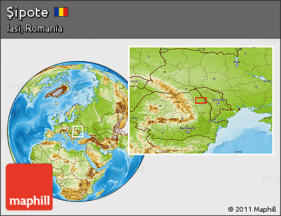 Physical Location Map of Şipote