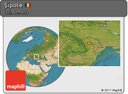 Satellite Location Map of Şipote