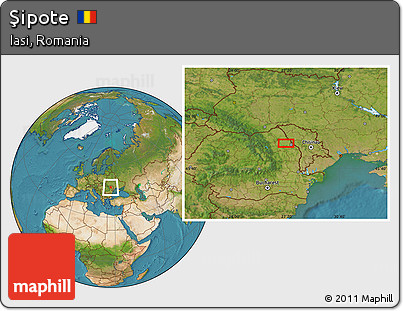 Satellite Location Map of Şipote