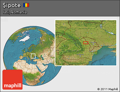 Satellite Location Map of Şipote