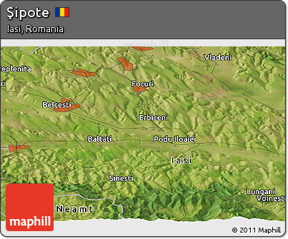 Satellite Panoramic Map of Şipote