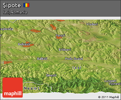 Satellite Panoramic Map of Şipote